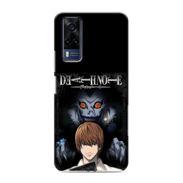 Силиконовый чехол на Vivo Y53s с принтом Death note Тетрадь смерти