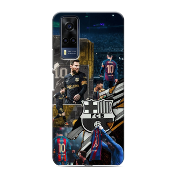 Силиконовый чехол на Vivo Y53s с принтом Messi Barcelona Силиконовый чехол на Vivo Y53s с принтом Messi Barcelona