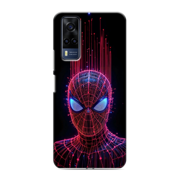 Силиконовый чехол на Vivo Y53s с принтом Spiderman Человек паук Силиконовый чехол на Vivo Y53s с принтом Spiderman Человек паук