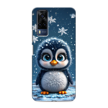 Силиконовый чехол на Vivo Y53s с принтом Новый год