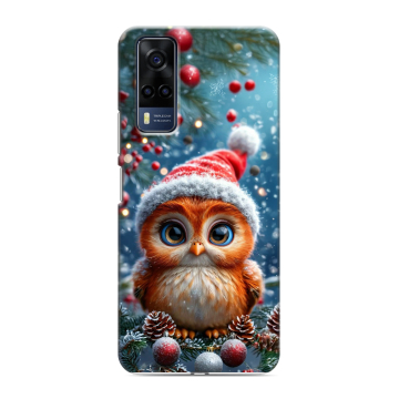 Силиконовый чехол на Vivo Y53s с принтом Новый год Силиконовый чехол на Vivo Y53s с принтом Новый год