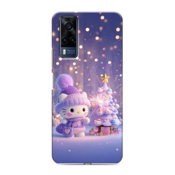Силиконовый чехол на Vivo Y53s с принтом Новый год Силиконовый чехол на Vivo Y53s с принтом Новый год