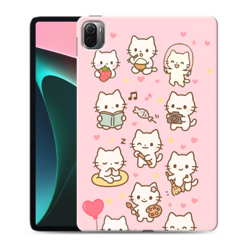 Силиконовый чехол на Xiaomi Pad 5 с принтом Hello Kitty Хелоу Кити