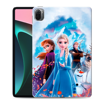 Силиконовый чехол на Xiaomi Pad 5 с принтом Холодное сердце Frozen