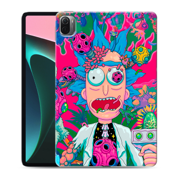 Силиконовый чехол на Xiaomi Pad 5 с принтом Рик и Морти Rick Morty