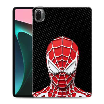 Силиконовый чехол на Xiaomi Pad 5 с принтом человек паук spiderman