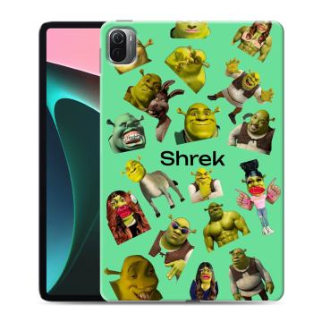 Силиконовый чехол на Xiaomi Pad 5 с принтом Шрек Shrek Силиконовый чехол на Xiaomi Pad 5 с принтом Шрек Shrek