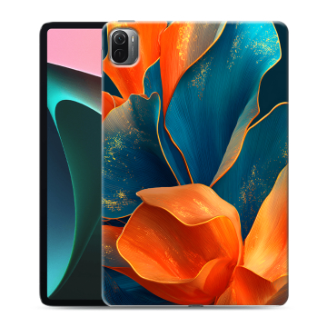 Силиконовый чехол на Xiaomi Pad 5 с принтом Цветы Силиконовый чехол на Xiaomi Pad 5 с принтом Цветы
