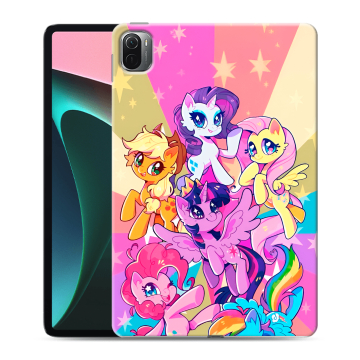 Силиконовый чехол на Xiaomi Pad 5 с принтом My little pony Дружба чудо