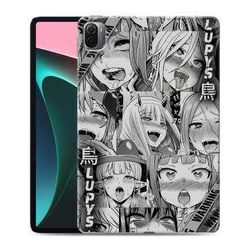 Силиконовый чехол на Xiaomi Pad 5 с принтом Ahegao Ахегао Аниме