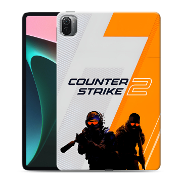 Силиконовый чехол на Xiaomi Pad 5 с принтом Counter Strike