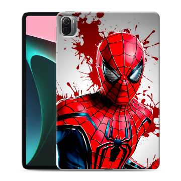 Силиконовый чехол на Xiaomi Pad 5 с принтом Spiderman Человек паук