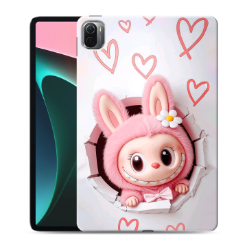 Силиконовый чехол на Xiaomi Pad 5 с принтом Labubu Лабубу Силиконовый чехол на Xiaomi Pad 5 с принтом Labubu Лабубу