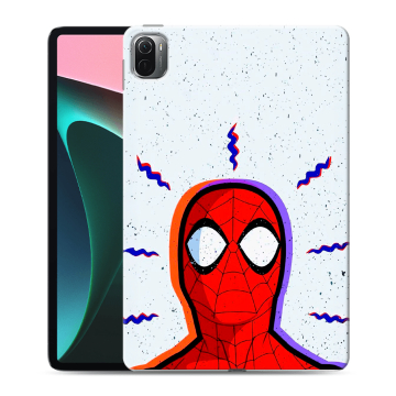 Силиконовый чехол на Xiaomi Pad 5 с принтом Spiderman Человек паук