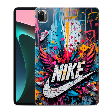 Силиконовый чехол на Xiaomi Pad 5 с принтом Nike Найк