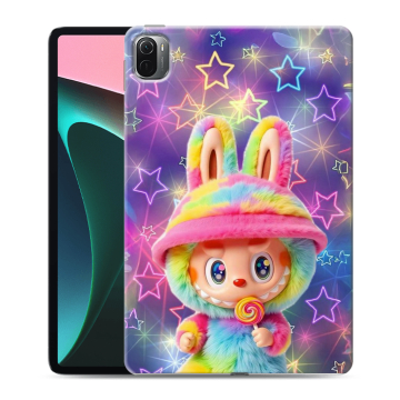 Силиконовый чехол на Xiaomi Pad 5 с принтом Labubu Лабубу