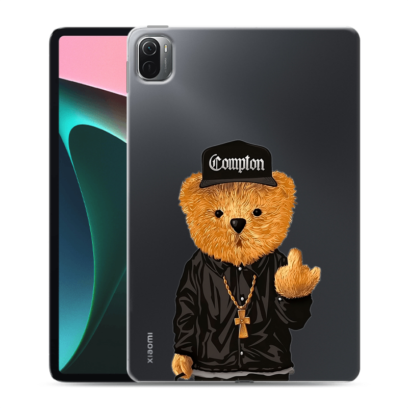Силиконовый чехол на Xiaomi Pad 5 с принтом Плюшевый медведь Силиконовый чехол на Xiaomi Pad 5 с принтом Плюшевый медведь