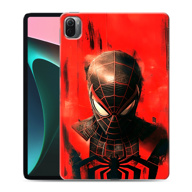 Силиконовый чехол на Xiaomi Pad 5 с принтом человек паук spiderman Силиконовый чехол на Xiaomi Pad 5 с принтом человек паук spiderman