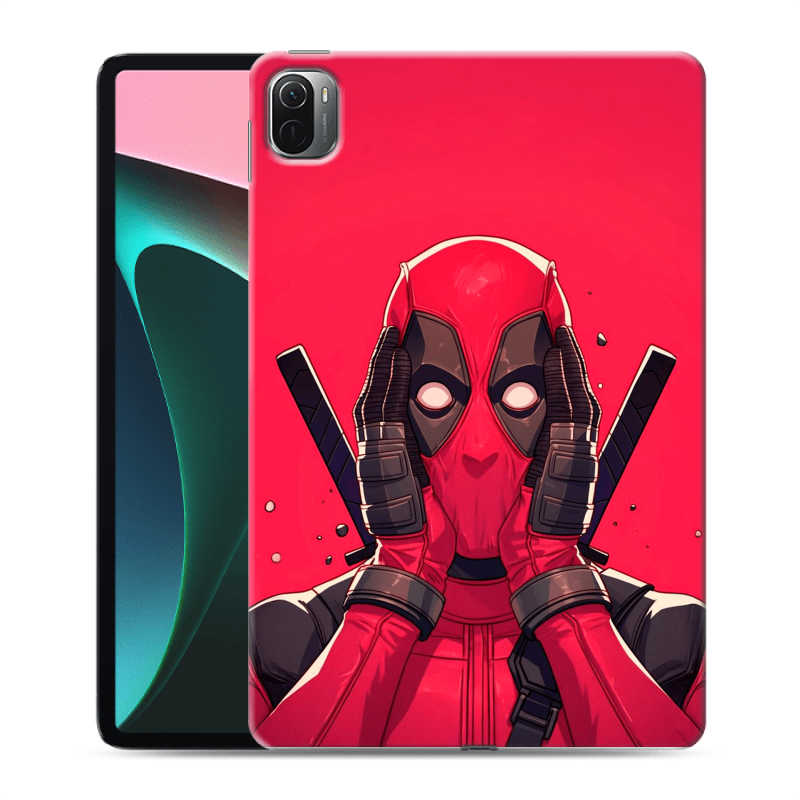 Силиконовый чехол на Xiaomi Pad 5 с принтом Дедпул Deadpool Силиконовый чехол на Xiaomi Pad 5 с принтом Дедпул Deadpool