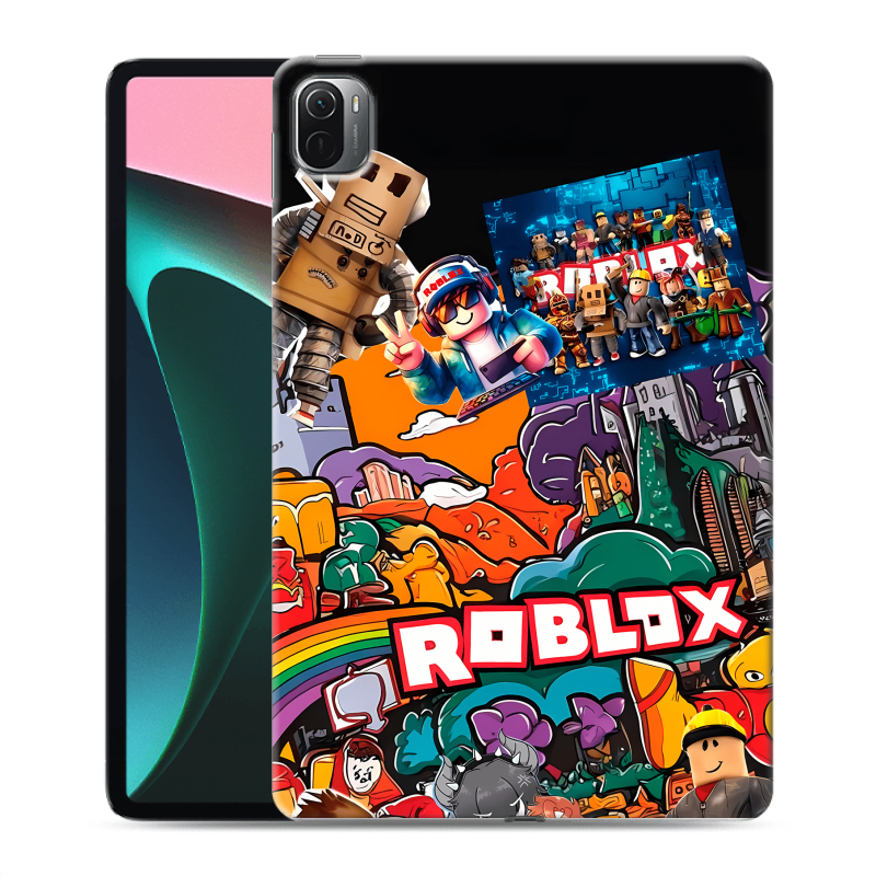 Силиконовый чехол на Xiaomi Pad 5 с принтом Roblox Роблокс Силиконовый чехол на Xiaomi Pad 5 с принтом Roblox Роблокс