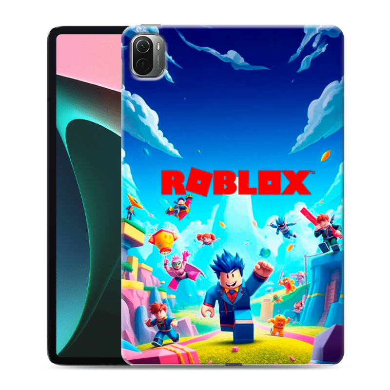 Силиконовый противоударный чехол на Xiaomi Pad 5 с принтом Roblox Роблокс Силиконовый противоударный чехол на Xiaomi Pad 5 с принтом Roblox Роблокс