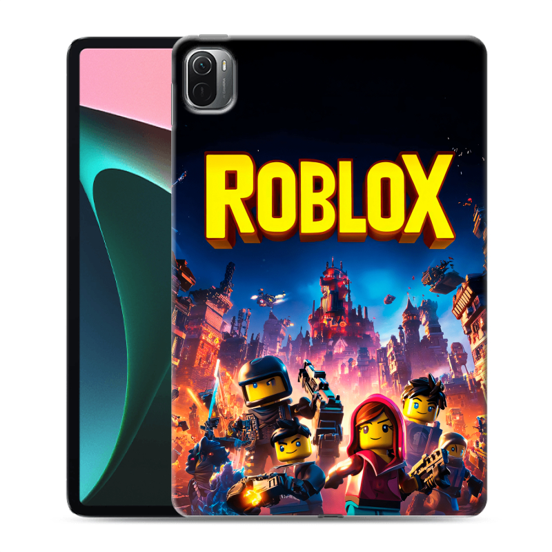 Силиконовый чехол на Xiaomi Pad 5 с принтом Roblox Роблокс Силиконовый чехол на Xiaomi Pad 5 с принтом Roblox Роблокс