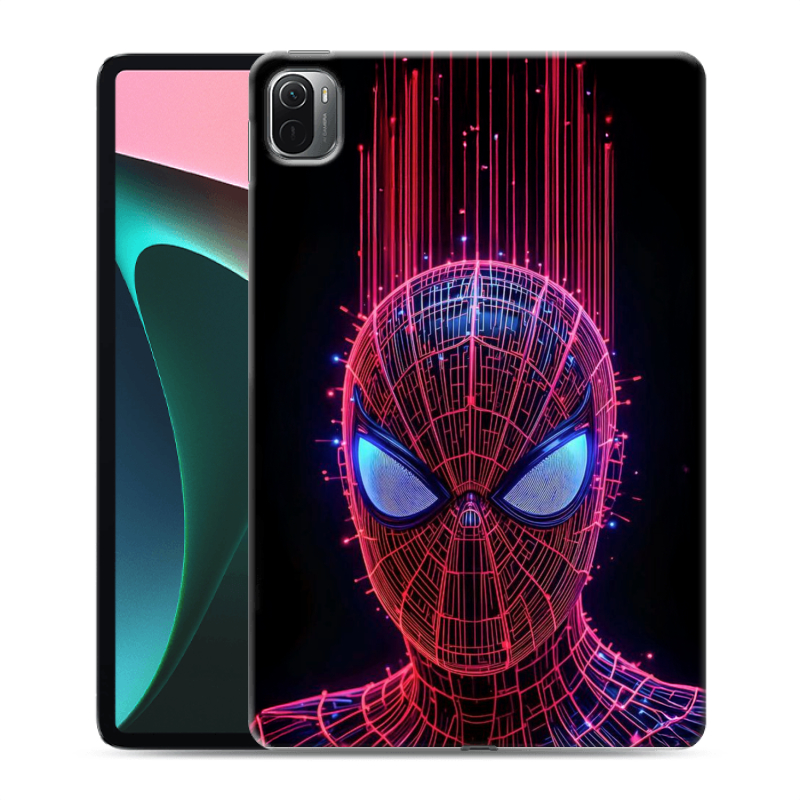 Силиконовый противоударный чехол на Xiaomi Pad 5 с принтом Spiderman Человек паук Силиконовый противоударный чехол на Xiaomi Pad 5 с принтом Spiderman Человек паук