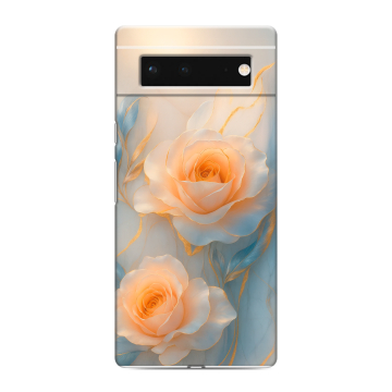 Силиконовый чехол на Google Pixel 6 с принтом Женский