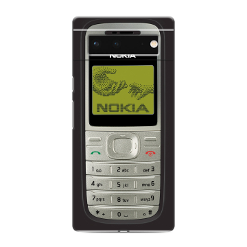 Силиконовый чехол на Google Pixel 6 с принтом Ретро Нокия Силиконовый чехол на Google Pixel 6 с принтом Ретро Нокия