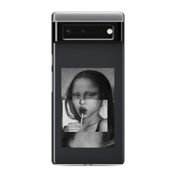 Силиконовый чехол на Google Pixel 6 с принтом Мона Лиза