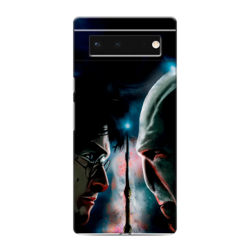 Силиконовый чехол на Google Pixel 6 с принтом Гарри Поттер Harry Potter