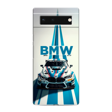 Силиконовый чехол на Google Pixel 6 с принтом БМВ BMW