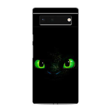 Силиконовый чехол на Google Pixel 6 с принтом Как приручить дракона