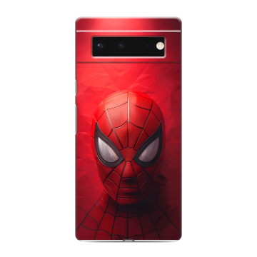 Силиконовый чехол на Google Pixel 6 с принтом Spiderman Человек паук