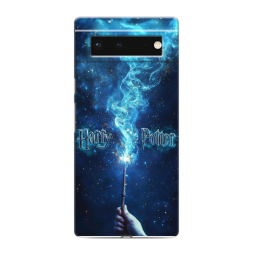 Силиконовый чехол на Google Pixel 6 с принтом Harry Potter Гарри Поттер