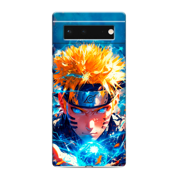 Силиконовый чехол на Google Pixel 6 с принтом Аниме Наруто Naruto