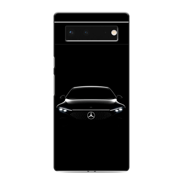 Силиконовый чехол на Google Pixel 6 с принтом Mercedes Мерседес