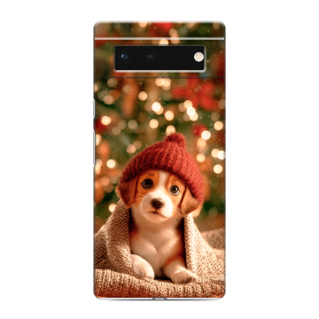 Силиконовый чехол на Google Pixel 6 с принтом Новый год Силиконовый чехол на Google Pixel 6 с принтом Новый год