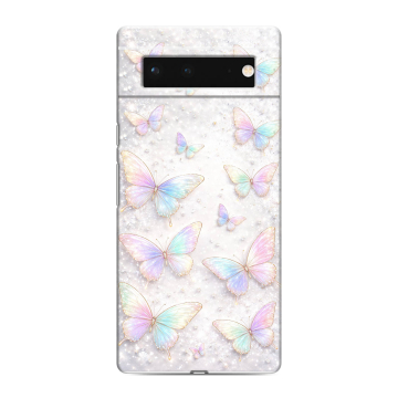 Силиконовый чехол на Google Pixel 6 с принтом женский
