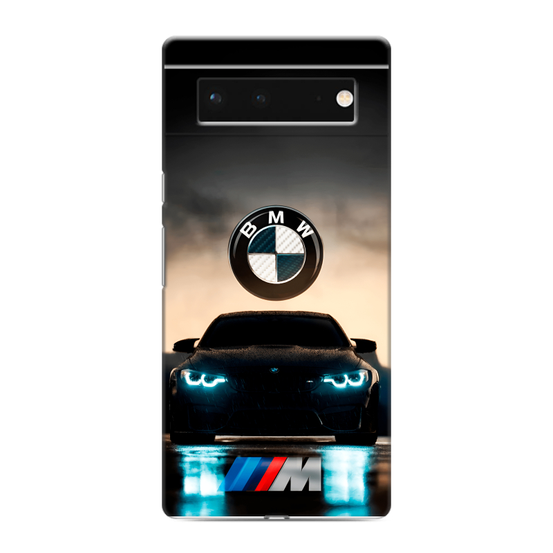 Силиконовый чехол на Google Pixel 6 с принтом БМВ BMW Силиконовый чехол на Google Pixel 6 с принтом БМВ BMW