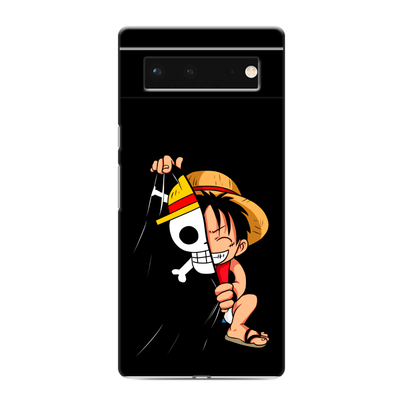 Силиконовый противоударный чехол на Google Pixel 6 с принтом One Piece Ван Пис Силиконовый противоударный чехол на Google Pixel 6 с принтом One Piece Ван Пис