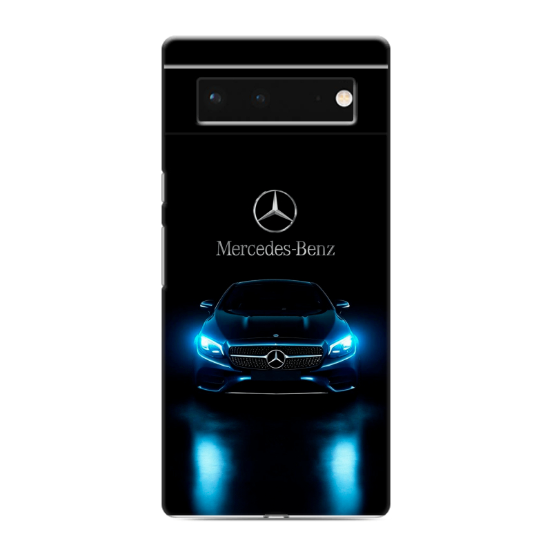 Силиконовый чехол на Google Pixel 6 с принтом Mercedes Мерседес Силиконовый чехол на Google Pixel 6 с принтом Mercedes Мерседес