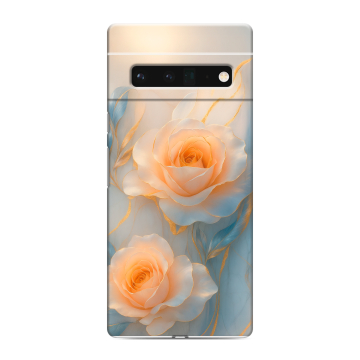 Силиконовый чехол на Google Pixel 6 Pro с принтом Женский