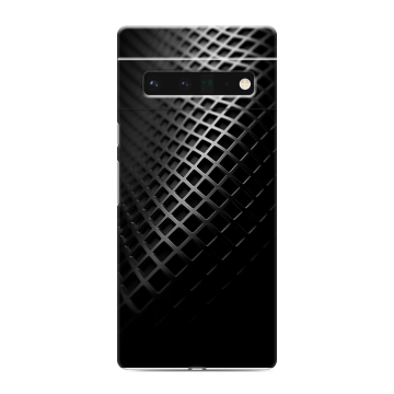 Силиконовый чехол на Google Pixel 6 Pro с принтом Текстура металла