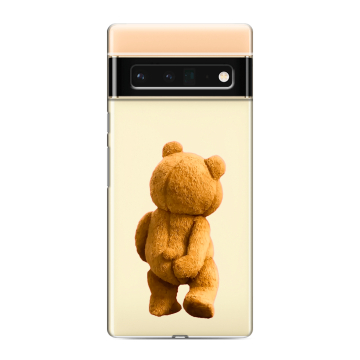 Силиконовый чехол на Google Pixel 6 Pro с принтом Медведь