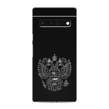 Силиконовый чехол на Google Pixel 6 Pro с принтом Герб России Силиконовый чехол на Google Pixel 6 Pro с принтом Герб России