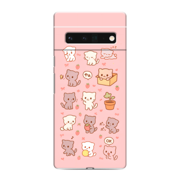 Силиконовый чехол на Google Pixel 6 Pro с принтом Hello Kitty Хелоу Кити Силиконовый чехол на Google Pixel 6 Pro с принтом Hello Kitty Хелоу Кити