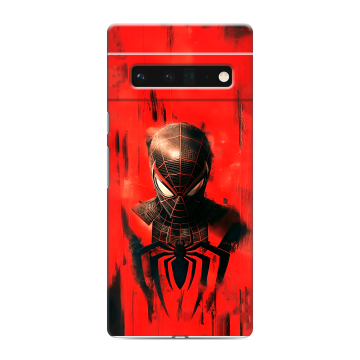 Силиконовый чехол на Google Pixel 6 Pro с принтом человек паук spiderman