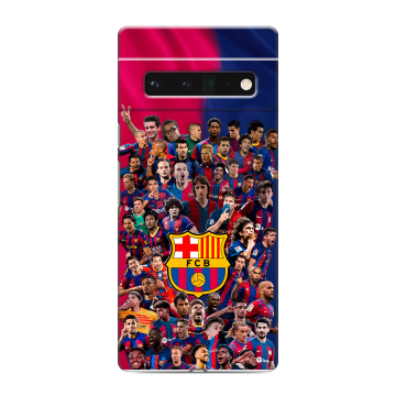 Силиконовый чехол на Google Pixel 6 Pro с принтом Барселона Barcelona Силиконовый чехол на Google Pixel 6 Pro с принтом Барселона Barcelona