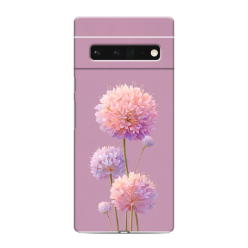 Силиконовый чехол на Google Pixel 6 Pro с принтом Цветы